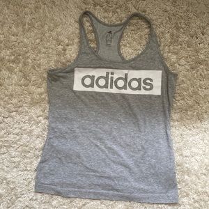 Heather grey Adidas tank top